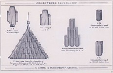 Katalogseite Ziegelwerke Schorndorf Z6 von 1910